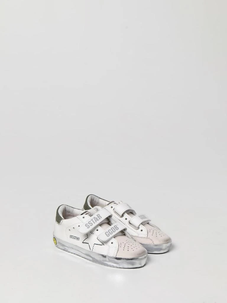 商品Golden Goose|Old School Golden Goose sneakers in worn leather,价格¥1548,第2张图片详细描述