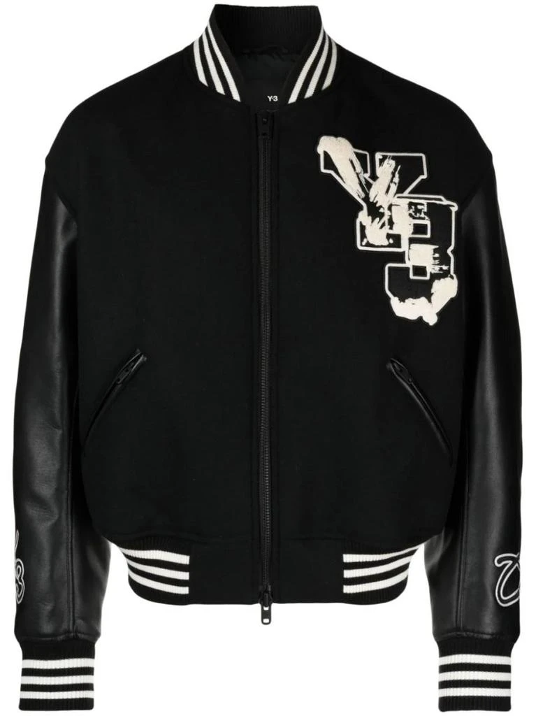 商品Y-3|Varsity Zipped Bomber Jacket,价格¥5446,第1张图片