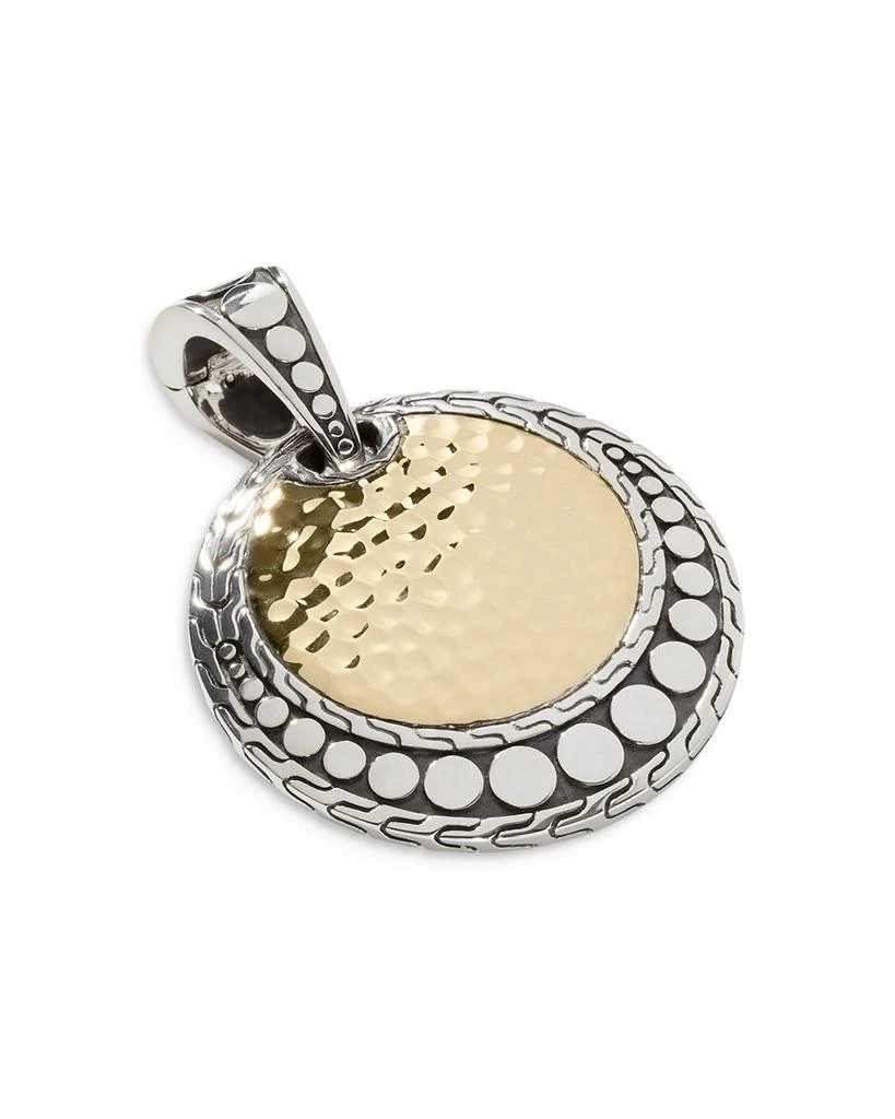 Sterling Silver & 18K Yellow Gold Dot Pendant 商品