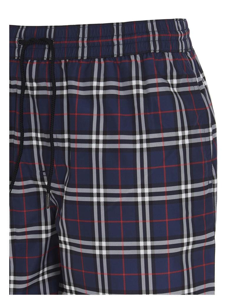 Burberry Check Drawcord Swim Shorts商品第4张图片规格展示