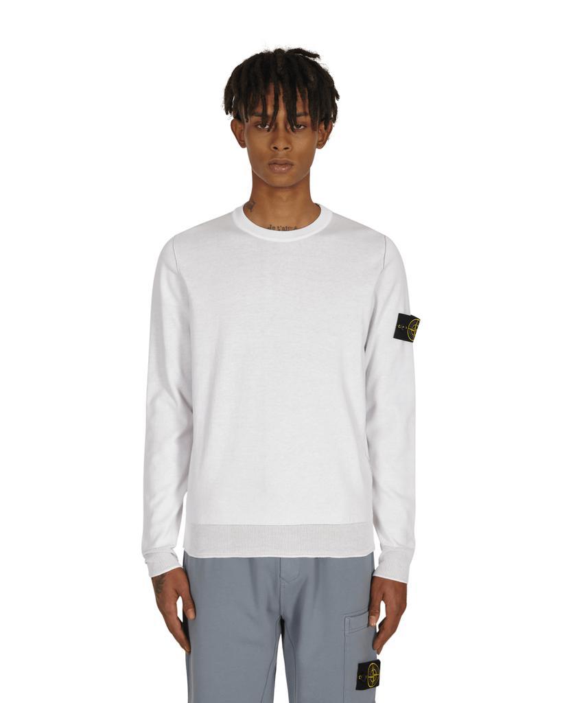 商品Stone Island|Reversible Knit Sweater White,价格¥1668,第1张图片