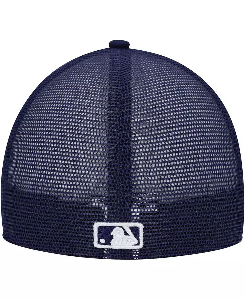 商品New Era|Men's White, Navy Milwaukee Brewers 2023 On-Field Batting Practice Low Profile 59FIFTY Fitted Hat,价格¥329,第4张图片详细描述