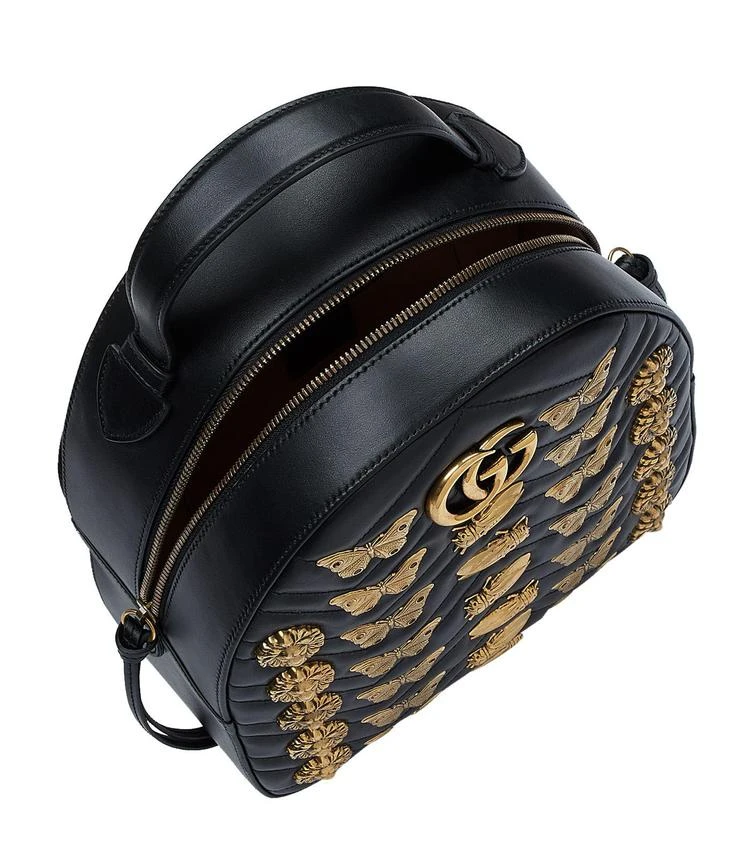 商品Gucci|Marmont Gold Bug Backpack,价格¥18332,第4张图片详细描述