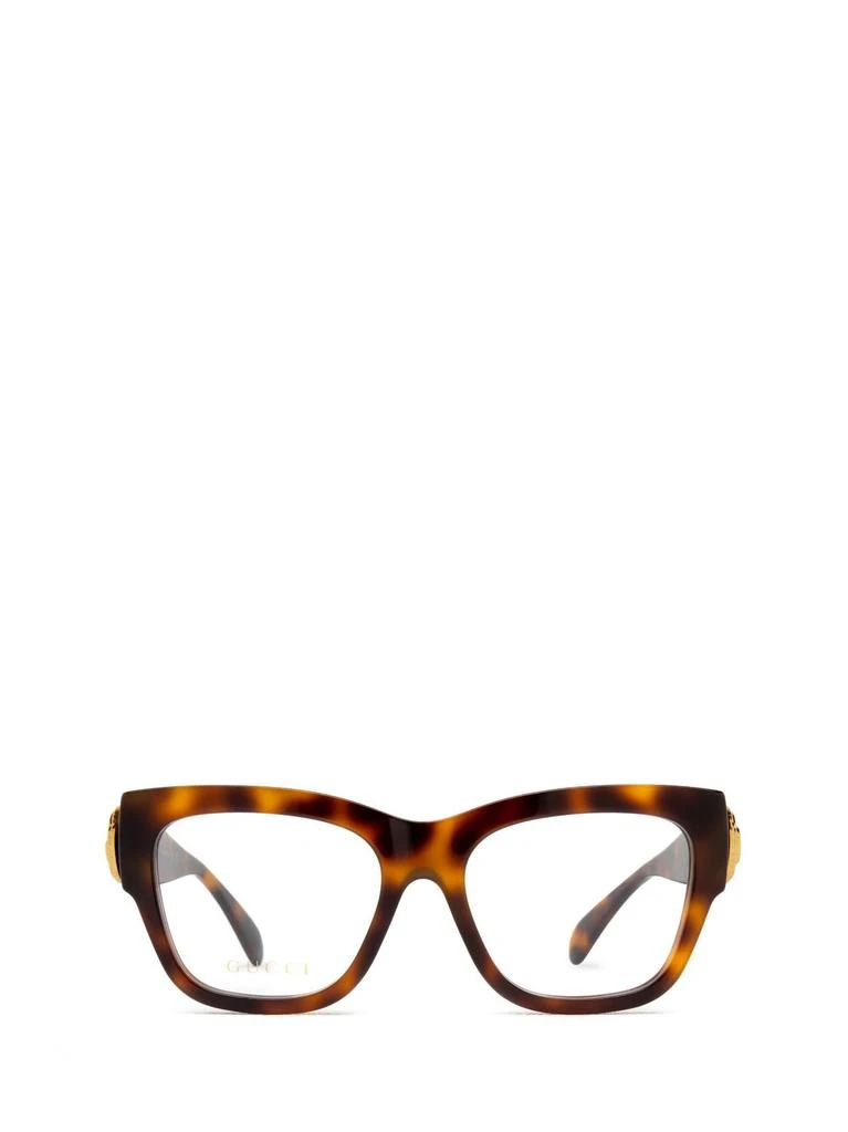 商品Gucci|Gucci Eyewear Rectangle Frame Glasses,价格¥2325,第1张图片