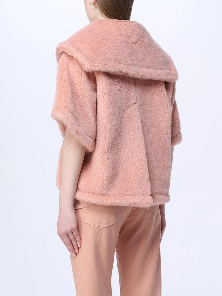 商品Max Mara|Max Mara cape in camel and wool teddy,价格¥6672,第3张图片详细描述