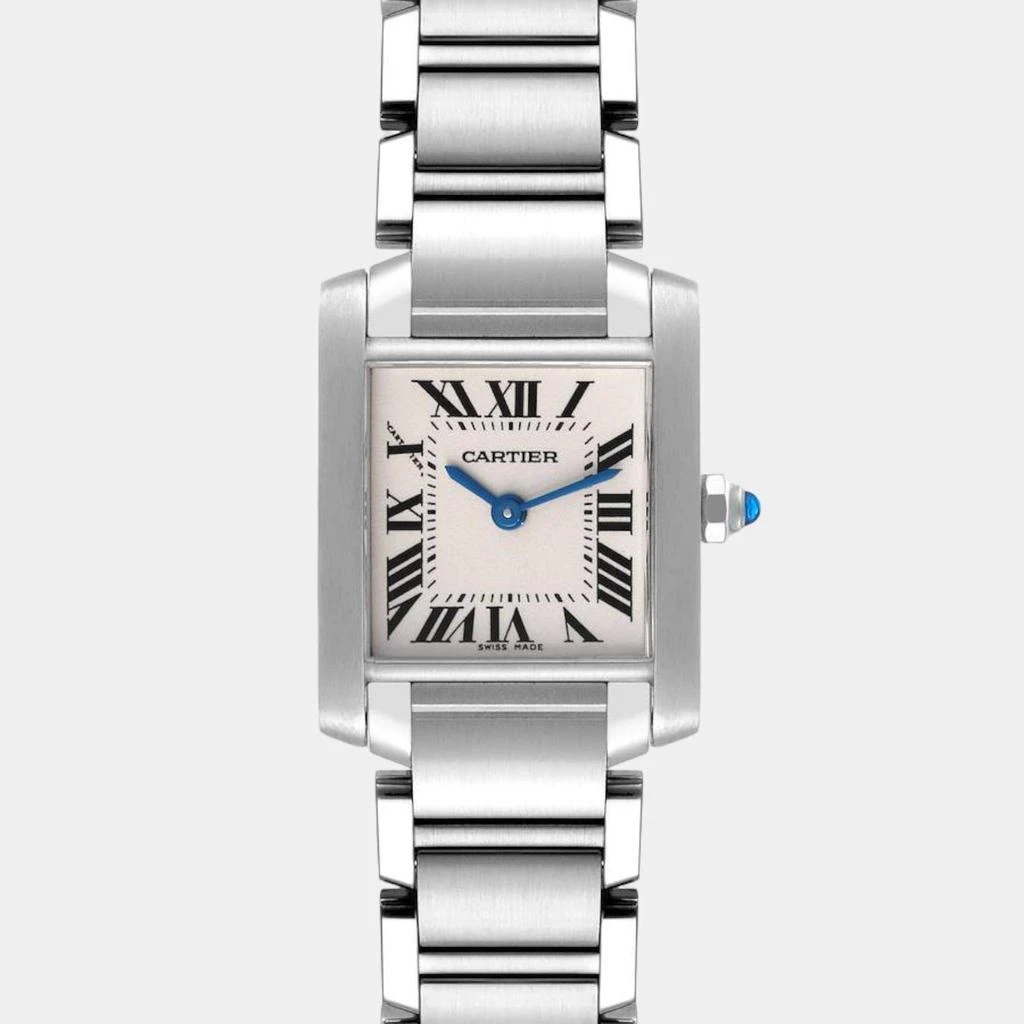 商品[二手商品] Cartier|Cartier Tank Francaise Small Silver Dial Steel Ladies Watch W51008Q3,价格¥25781,第3张图片详细描述