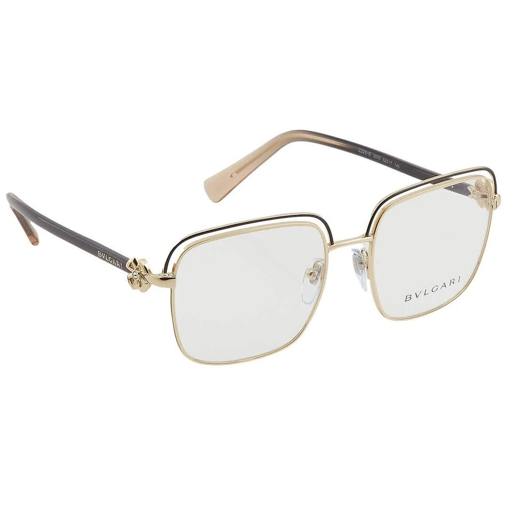 商品BVLGARI|Demo Square Ladies Eyeglasses BV 2226B 2033 52,价格¥1116,第3张图片详细描述