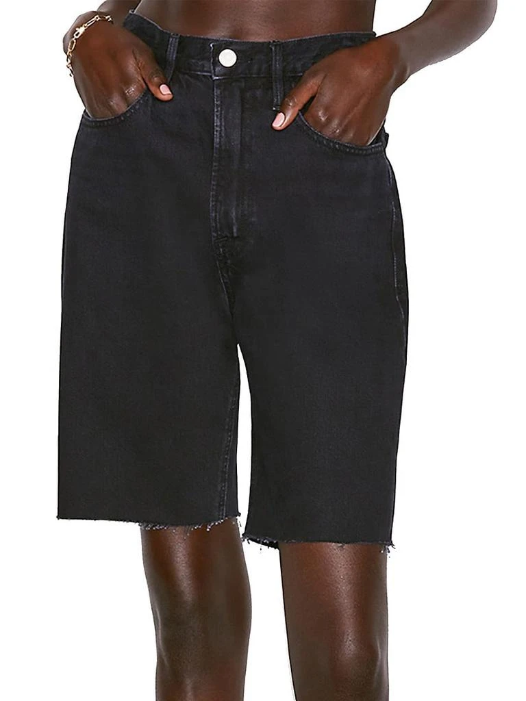 商品FRAME|High-Rise Bermuda Shorts,价格¥809,第3张图片详细描述