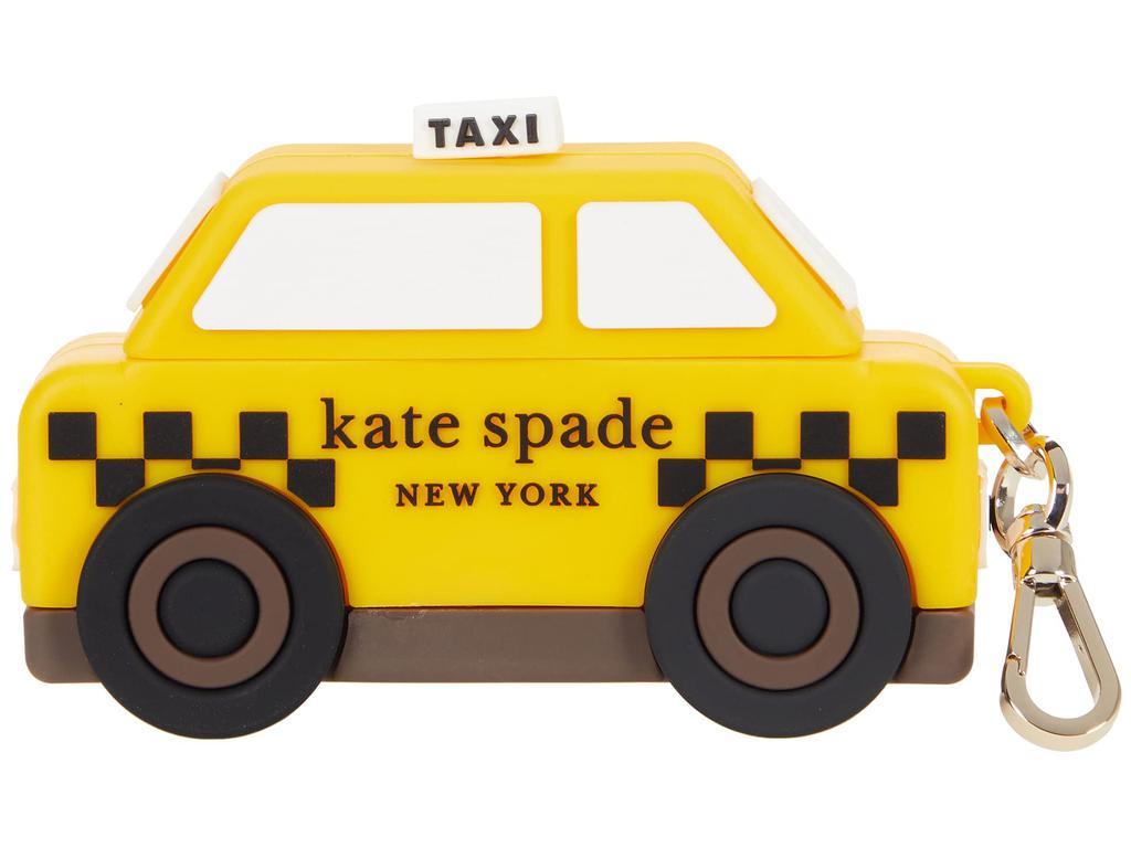 商品Kate Spade|On A Roll Silicone Taxi Airpod Pro Case,价格¥228,第1张图片