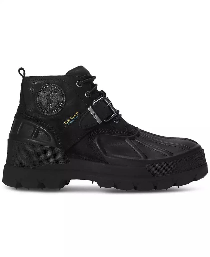 商品Ralph Lauren|Men's Oslo Low Waterproof Leather & Suede Boot,价格¥626,第3张图片详细描述