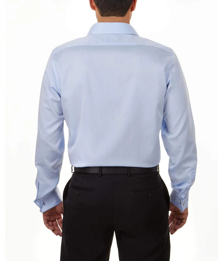 商品Calvin Klein|Men's Dress Shirt Slim Fit Non Iron Solid French Cuff,价格¥300,第4张图片详细描述