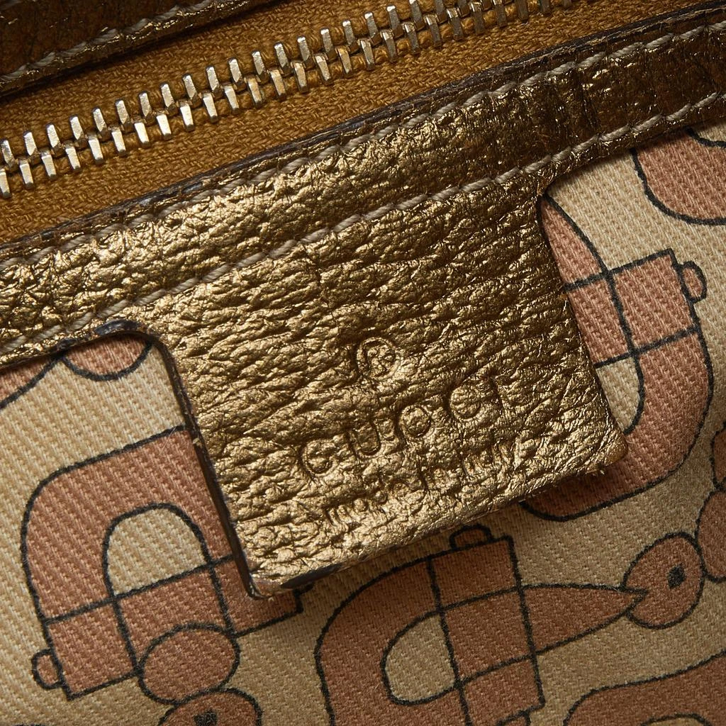 Gucci Beige/Gold GG Canvas Jolicoeur Charms Messenger Bag 商品