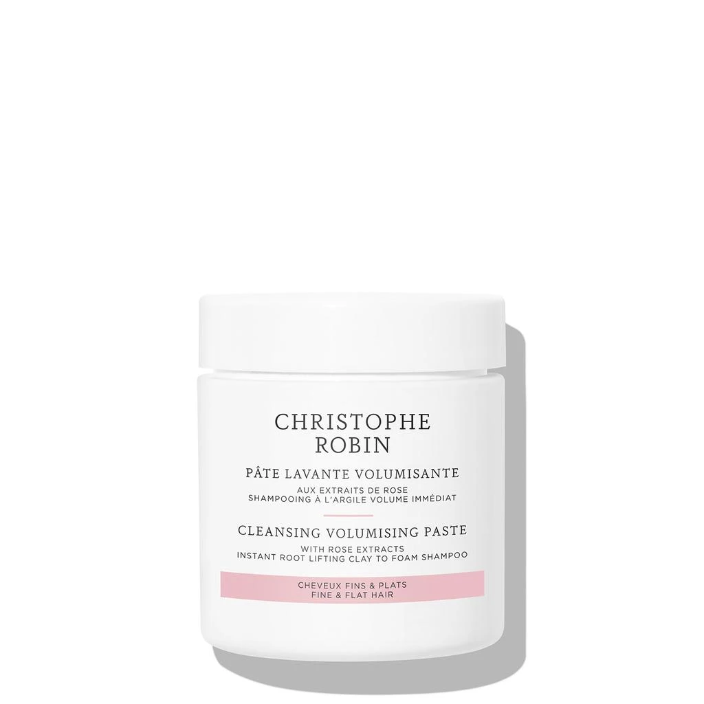 商品Christophe Robin|Christophe Robin Cleansing Volumising Paste with Pure Rassoul Clay and Rose 75ml,价格¥157,第1张图片