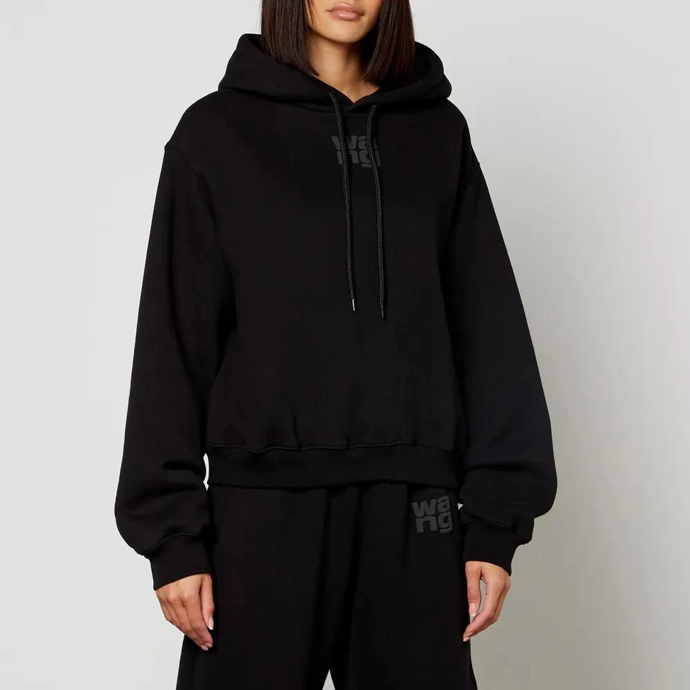 商品Alexander Wang|Alexanderwang.T Essential Cotton-Blend Jersey Hoodie,价格¥3223,第1张图片