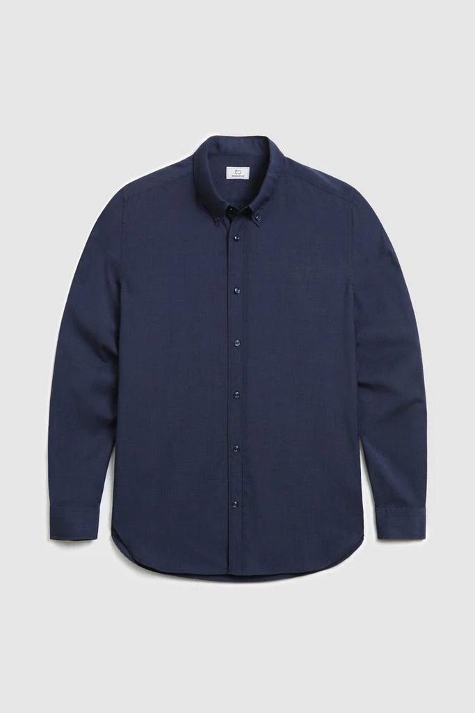 商品Woolrich|Solid Merino Cool Wool Shirt,价格¥1177,第4张图片详细描述