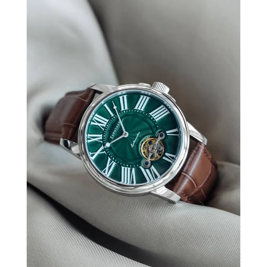 商品Thomas Earnshaw|Thomas Earnshaw Marylebone Green Dial Mens Watch ES-8196-04,价格¥1929,第2张图片详细描述