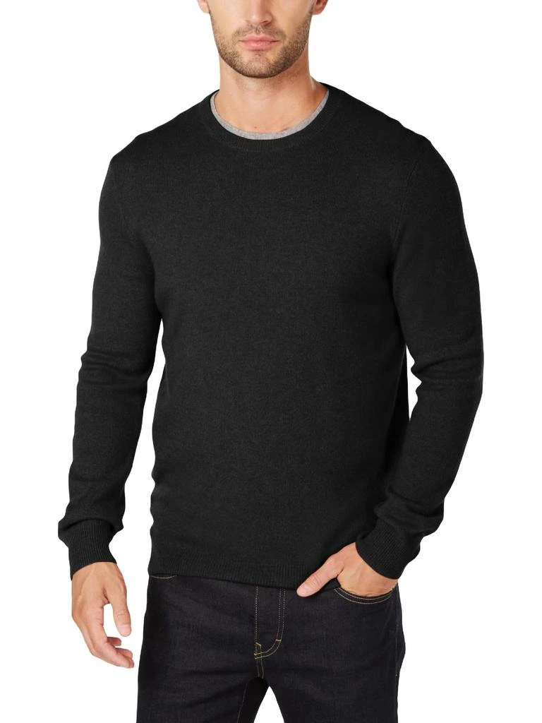 商品Club Room|Mens Cashmere Knit Crewneck Sweater,价格¥354,第4张图片详细描述