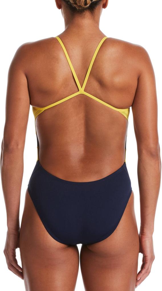 Nike Women&s;s Hydrastrong Vex Colorblock Cutout One Piece Swimsuit商品第2张图片规格展示