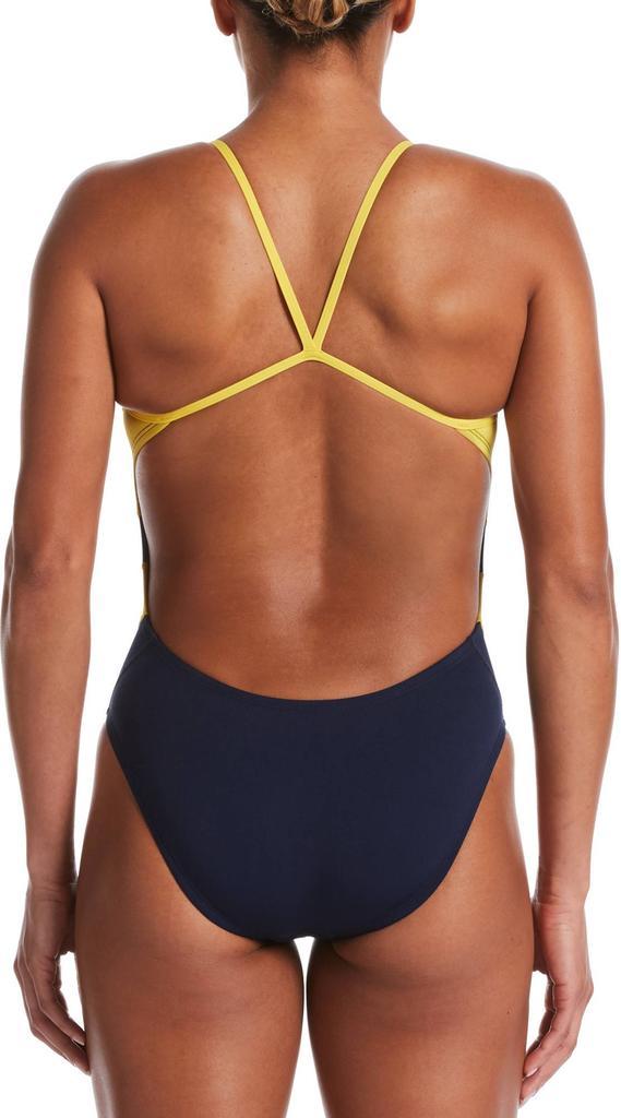 商品NIKE|Nike Women&s;s Hydrastrong Vex Colorblock Cutout One Piece Swimsuit,价格¥525,第2张图片详细描述