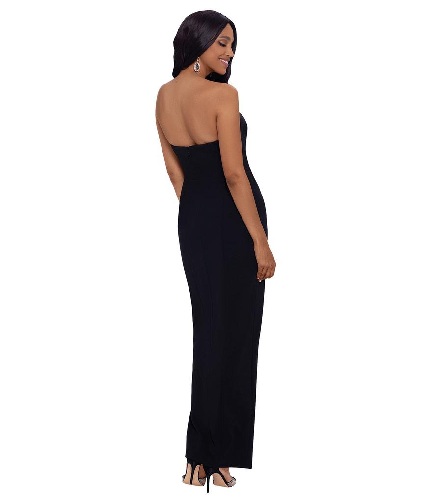 Long Strapless Tuxedo Column Dress商品第3张图片规格展示