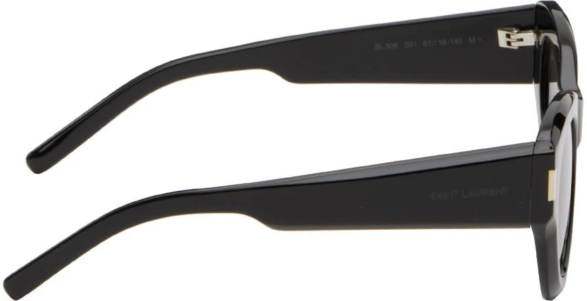 商品Yves Saint Laurent|Black SL 506 Sunglasses,价格¥2388,第2张图片详细描述