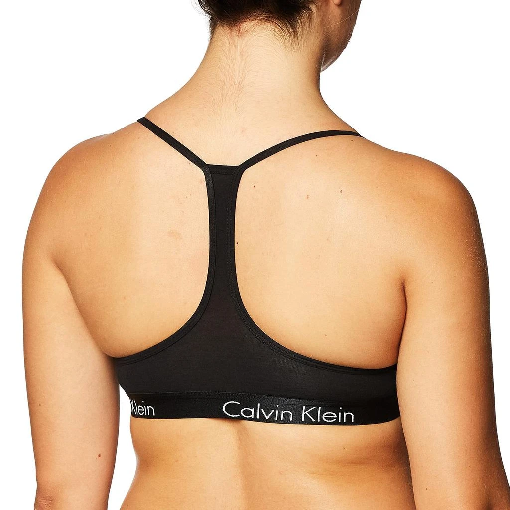 商品Calvin Klein|弹力棉质混纺 休闲文胸 V 领细肩带,价格¥119,第3张图片详细描述