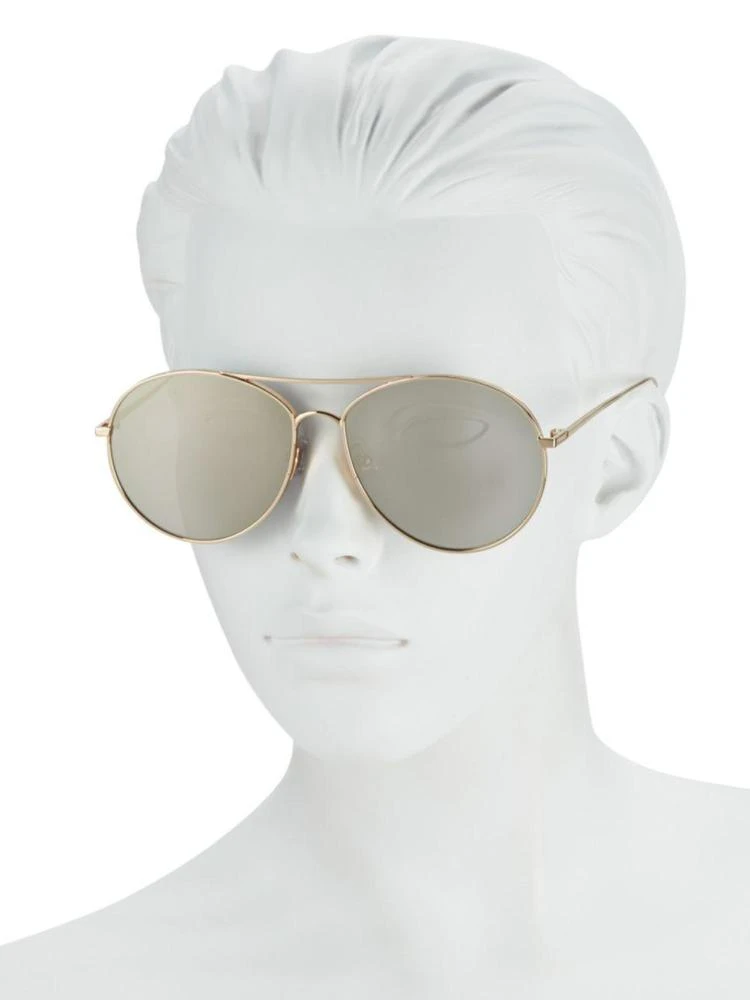 商品GENTLE MONSTER|Ranny Ring 57MM Aviator Sunglasses,价格¥1949,第2张图片详细描述