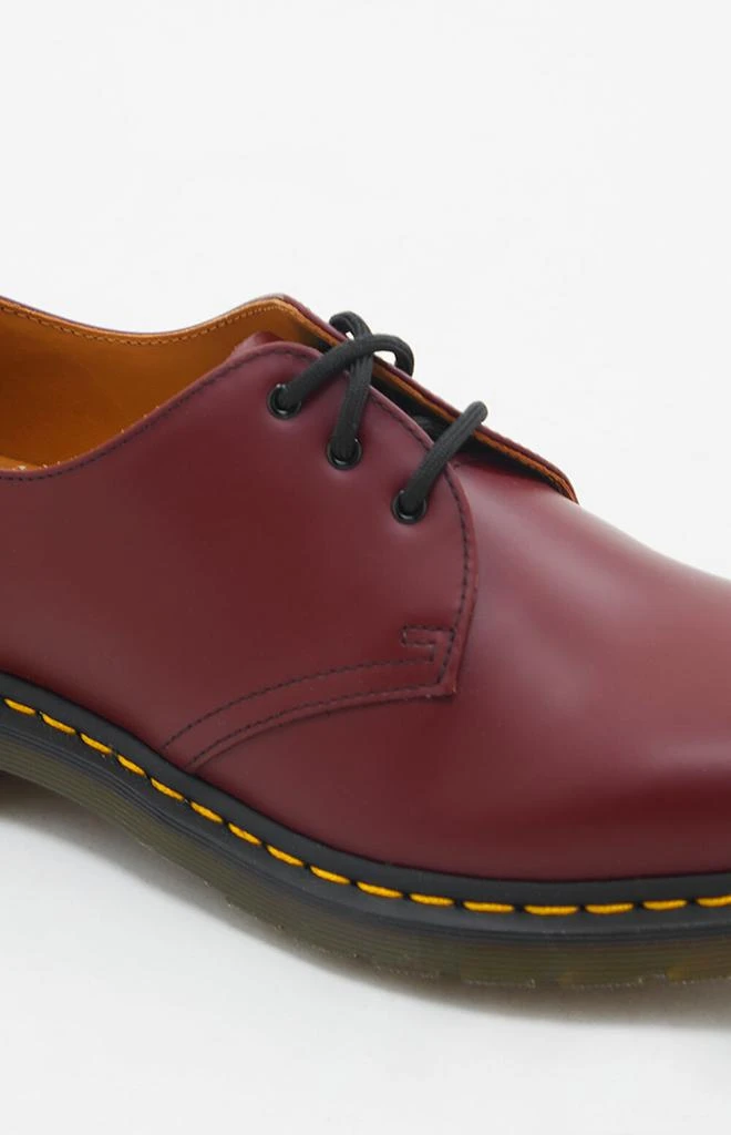 商品Dr. Martens|1461 Smooth Leather Cherry Red Shoes,价格¥481,第5张图片详细描述