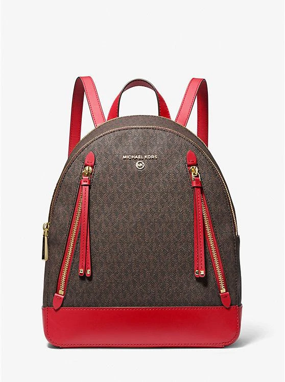 商品Michael Kors|Brooklyn Medium Logo Backpack,价格¥1195,第1张图片