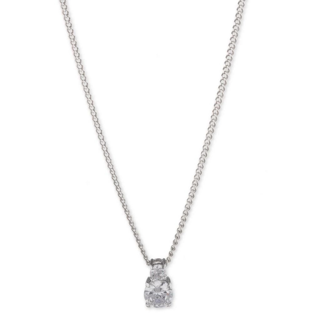 Givenchy Crystal Pendant Necklace 1