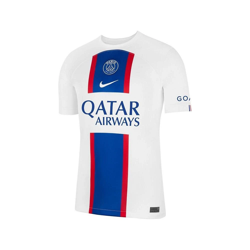 商品NIKE|Men's Lionel Messi White Paris Saint-Germain 2022/23 Third Breathe Stadium Replica Player Jersey,价格¥993,第2张图片详细描述