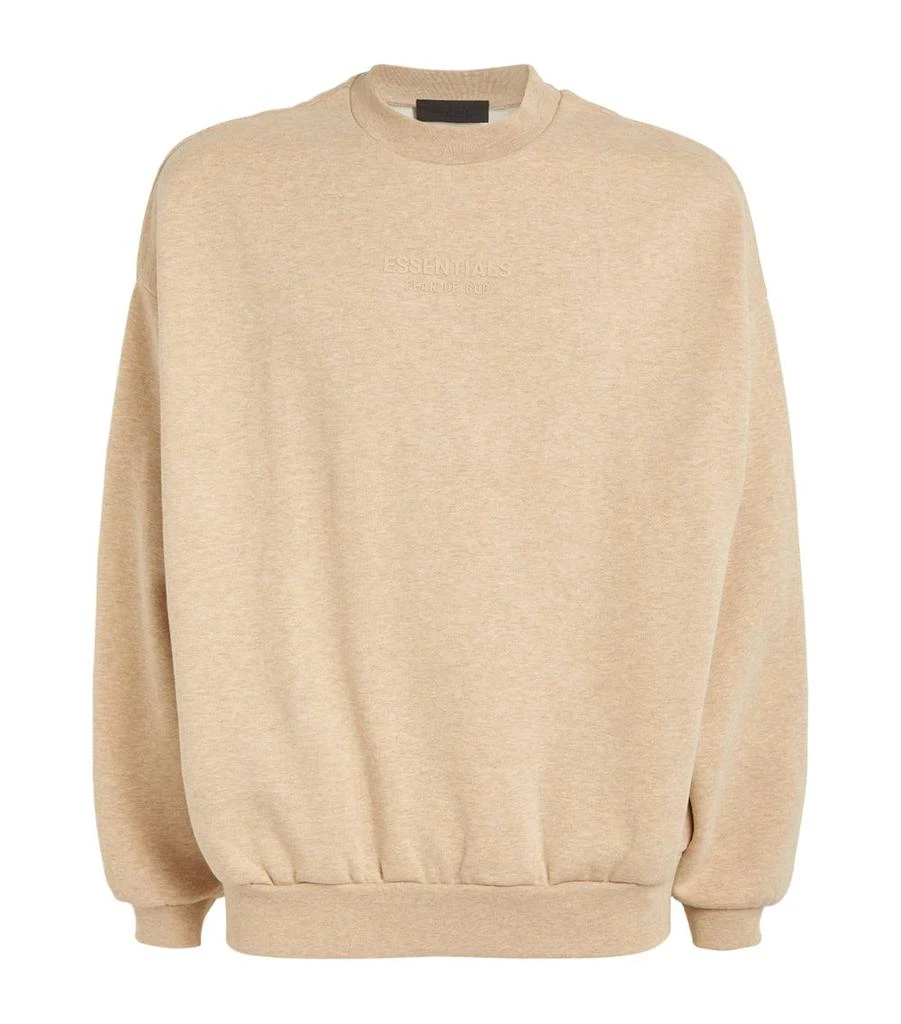 商品Essentials|Cotton-Blend Crew-Neck Sweater,价格¥846,第1张图片