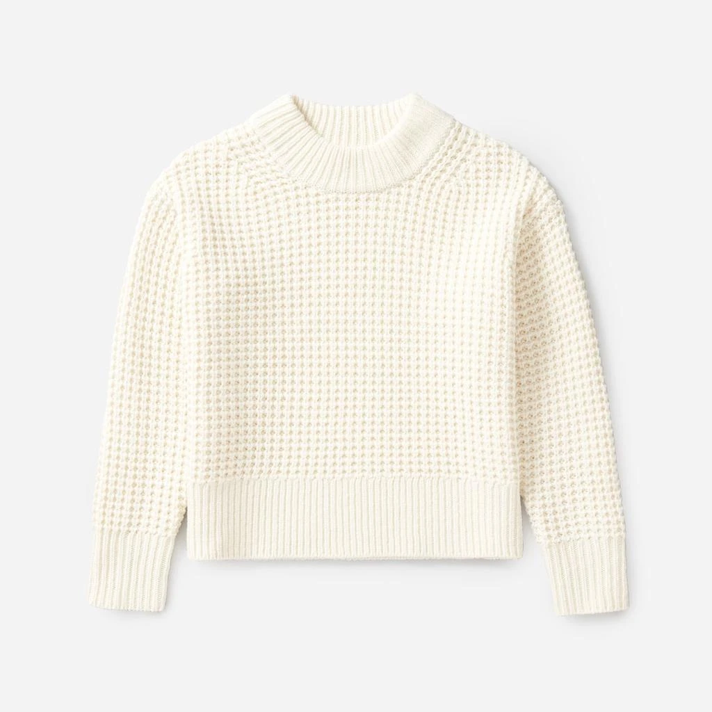 商品Everlane|华夫格纹圆领羊毛衫,价格¥383,第3张图片详细描述