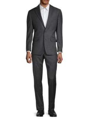 商品Ralph Lauren|Classic Fit Wool-Blend Sharkskin Suit,价格¥1424,第1张图片