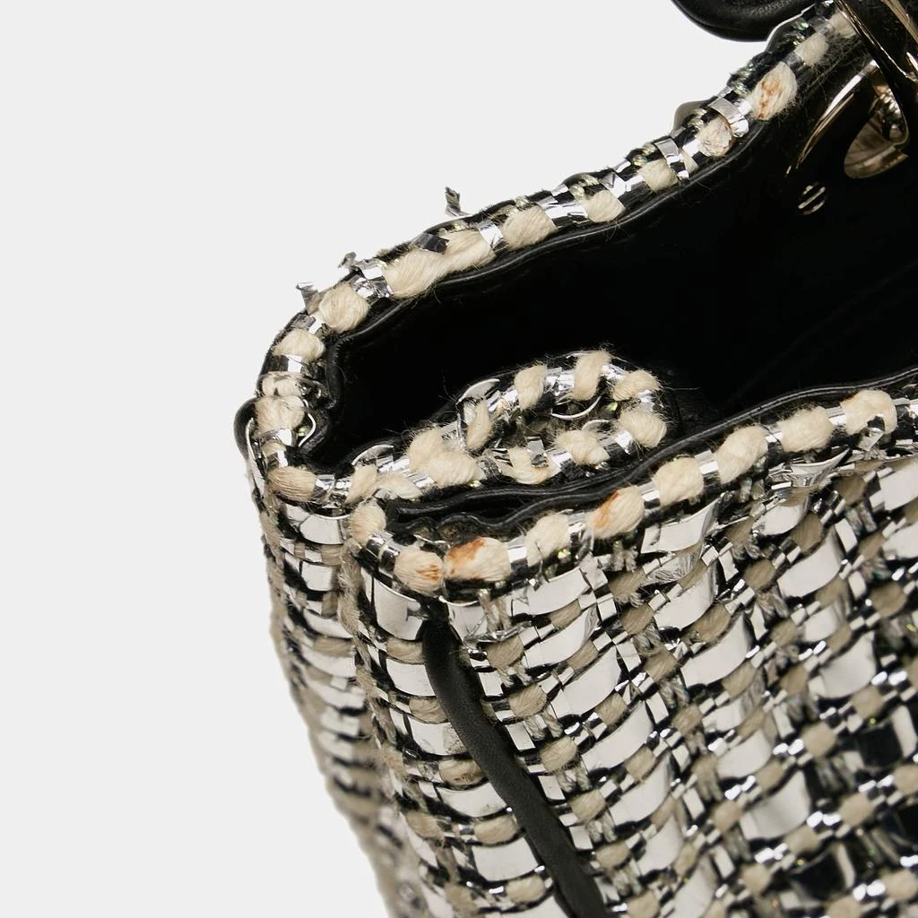 Dior Black & Silver Small Tweed Patch Diorissimo Tote Bag 商品