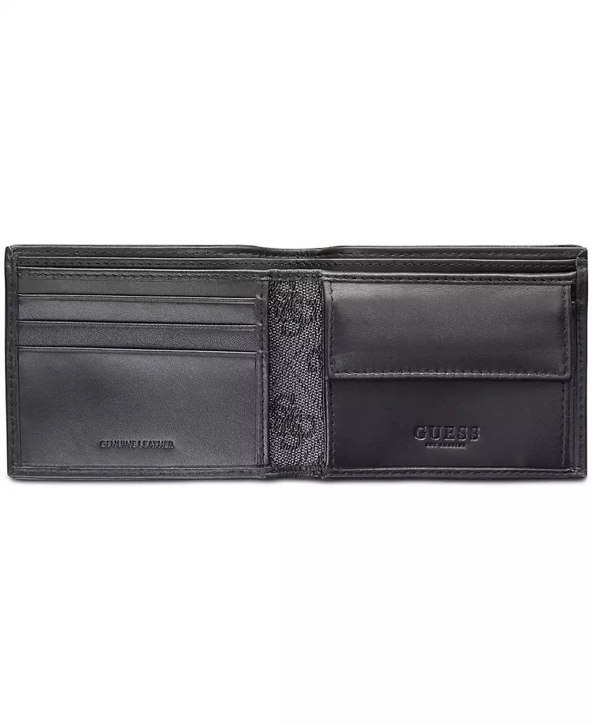 商品GUESS|Men's RFID Slimfold Wallet with Interior Coin Pocket,价格¥285,第2张图片详细描述