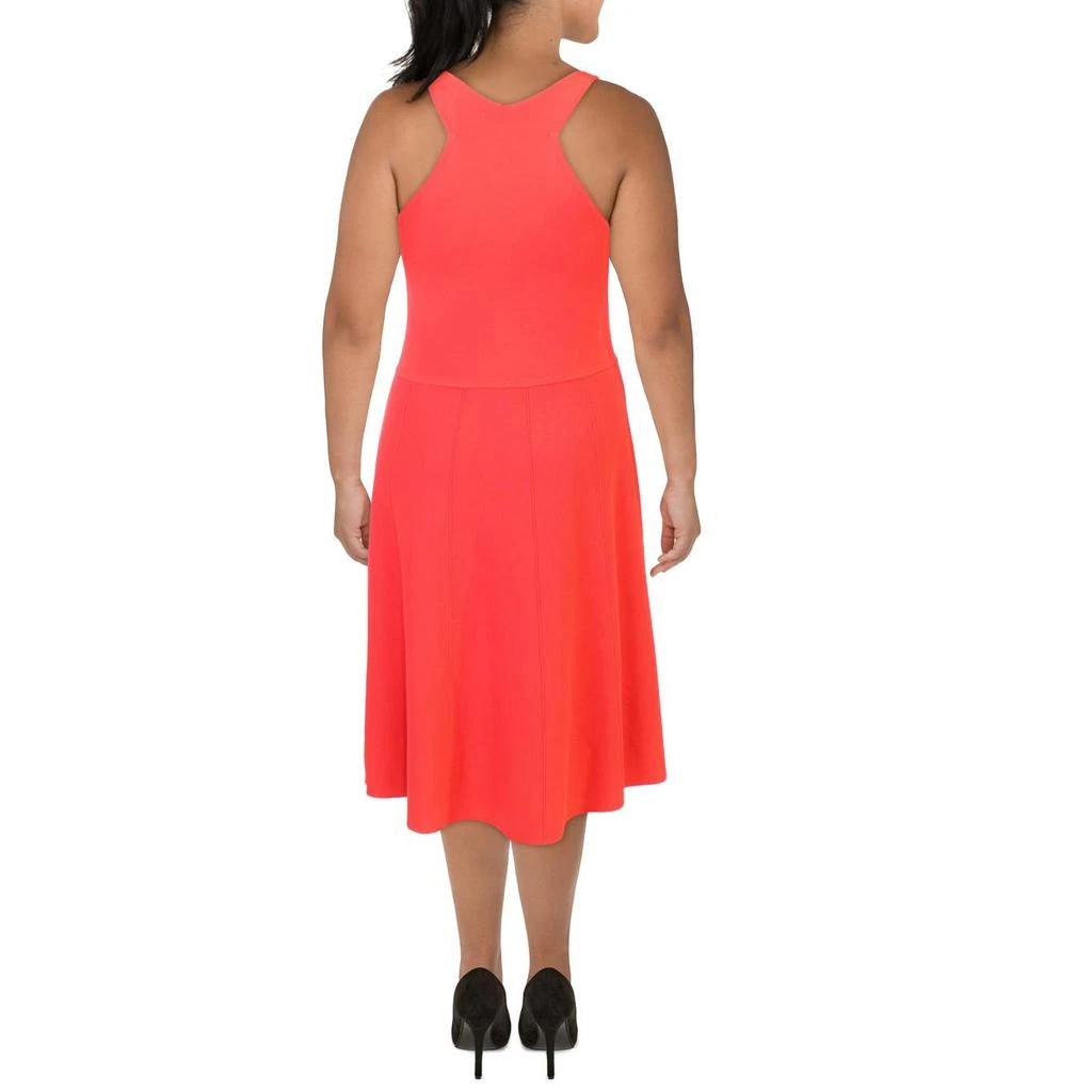 商品Ralph Lauren|Lauren Ralph Lauren Womens Kindell Knit Calf Midi Dress,价格¥268,第3张图片详细描述