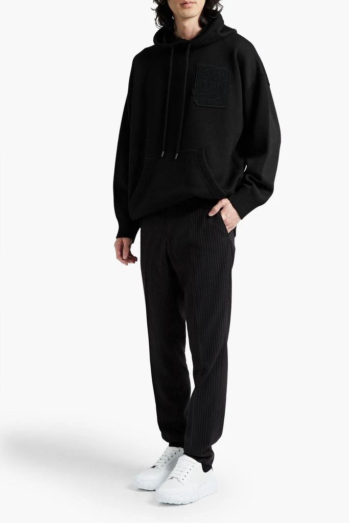 商品Burberry|Appliquéd wool hoodie,价格¥5784,第2张图片详细描述