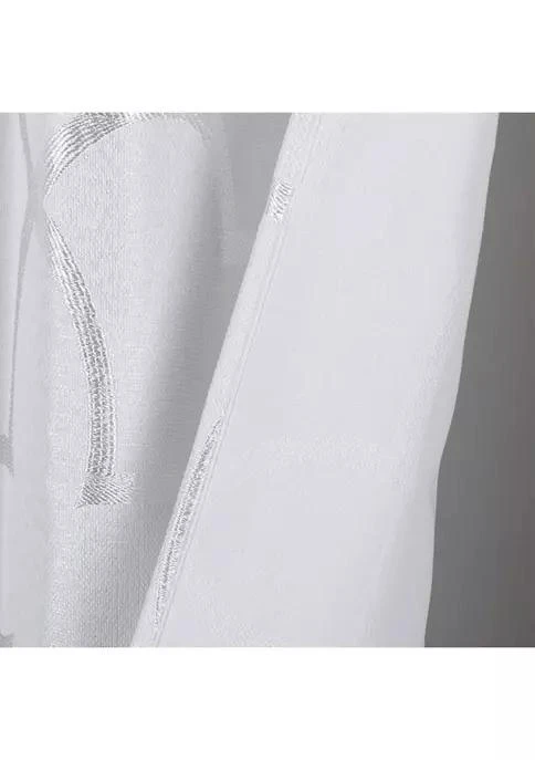 商品Dainty Home|Home Carly Embroidered Shower Curtain,价格¥252,第3张图片详细描述