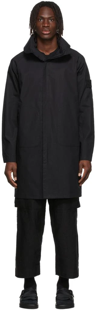 商品Stone Island|Black Mac Supima 2L Ghost Coat,价格¥3517,第1张图片