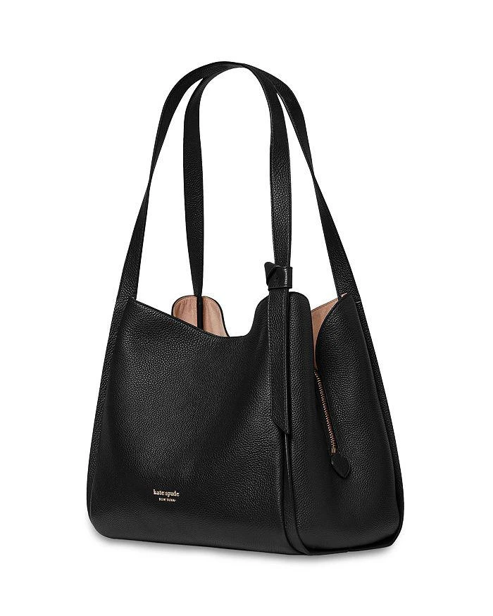 商品Kate Spade|Knott Pebbled Leather Large Shoulder Bag,价格¥2087,第5张图片详细描述