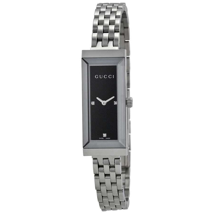 商品[二手商品] Gucci|Pre-owned Gucci G-Frame Black Dial Ladies Watch YA127504,价格¥5268,第1张图片