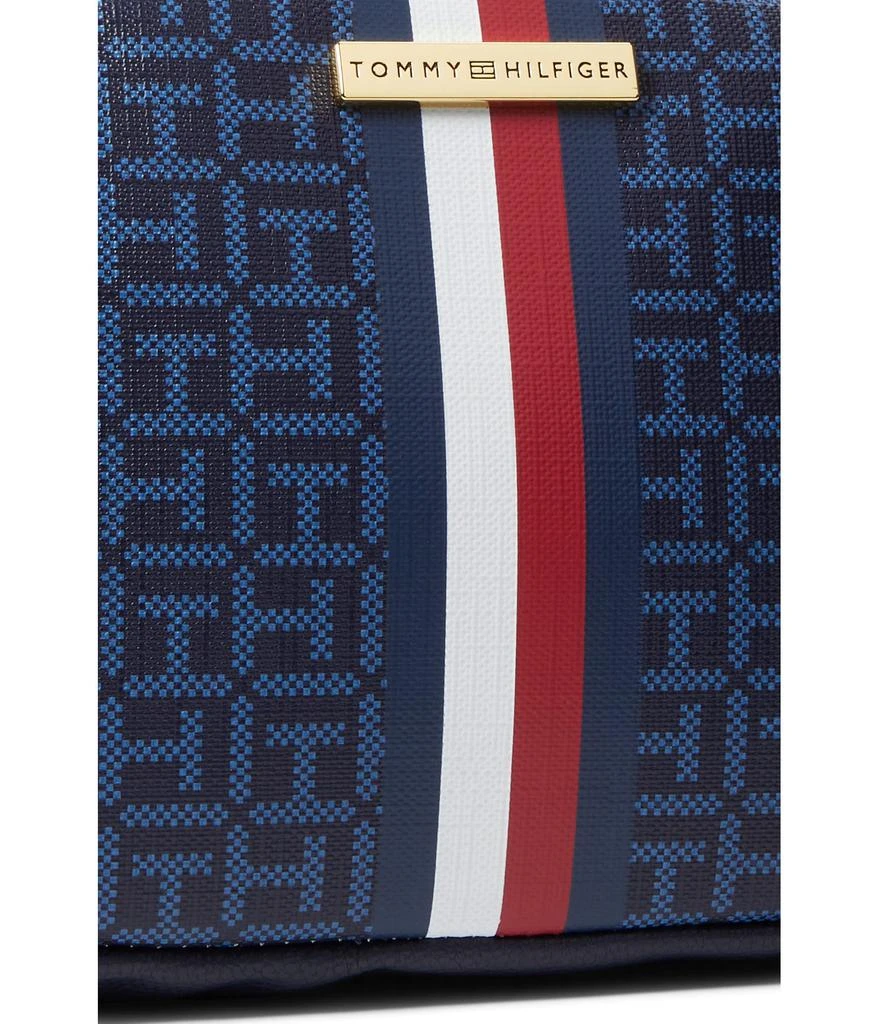 商品Tommy Hilfiger|Waverly II-Crossbody-Coated Square Monogram w/ Varsity Stripe,价格¥446,第4张图片详细描述