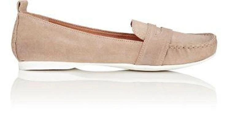 商品Barneys New York|Suede Penny Moccasins,价格¥886,第1张图片