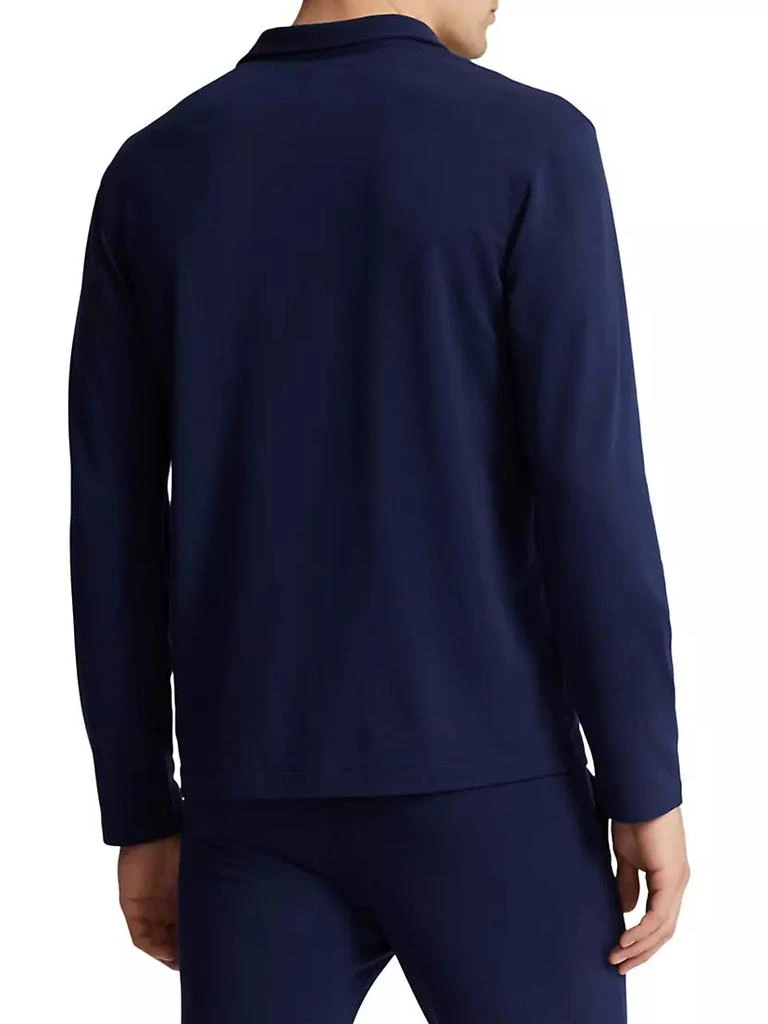 商品Ralph Lauren|Embroidered Pony Long-Sleeve Pajama Set,价格¥642,第5张图片详细描述