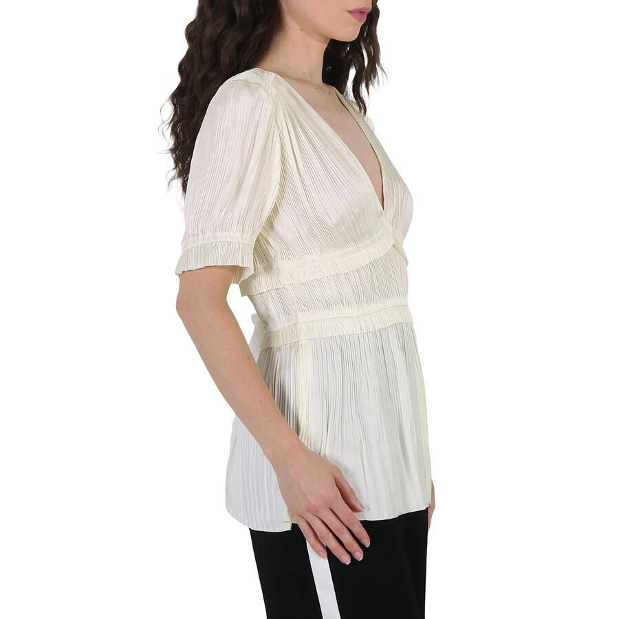 商品Ralph Lauren|Polo Ralph Lauren Ladies Joclyn Pleat Satin Top, Brand Size 8,价格¥462,第2张图片详细描述