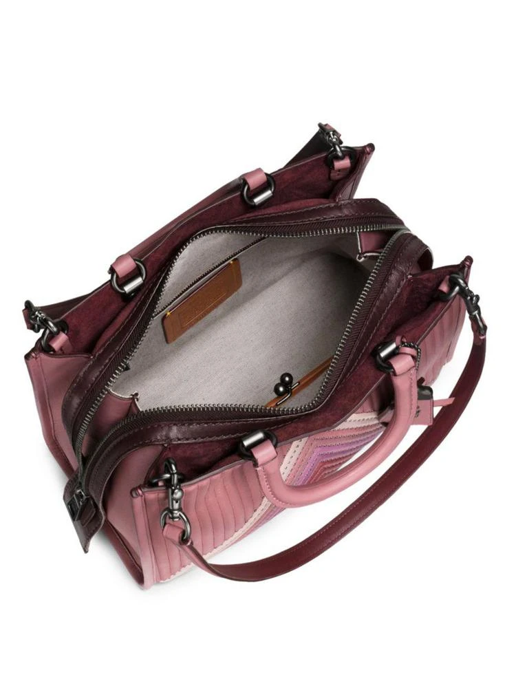 商品Coach|1941 Rogue Colorblock Leather Handbag,价格¥5222,第2张图片详细描述