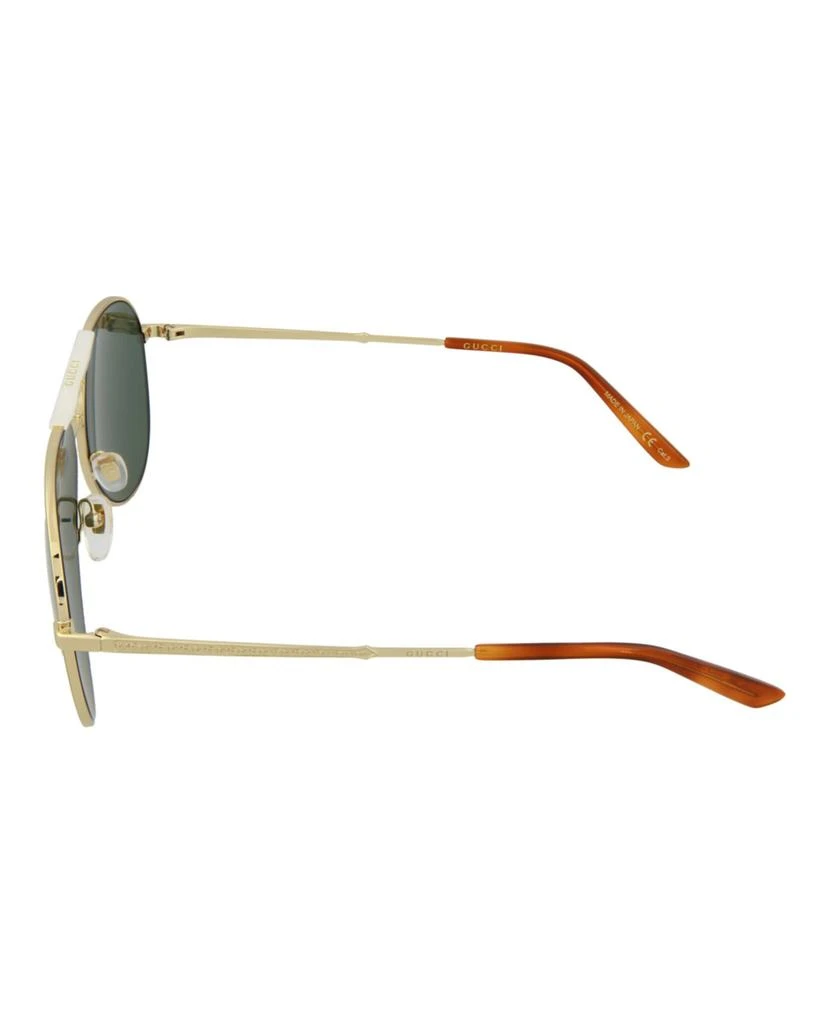 商品Gucci|Square-Frame Metal Sunglassses,价格¥1289,第3张图片详细描述