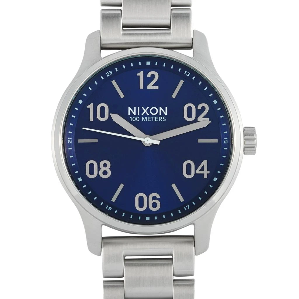 商品Nixon|Nixon Patrol Navy/Silver Watch A1242-1849-00,价格¥1130,第1张图片