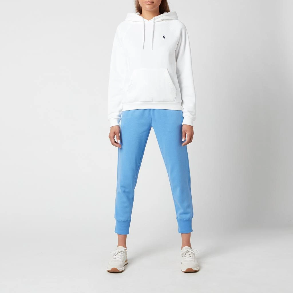 商品Ralph Lauren|Polo Ralph Lauren Women's Long Sleeve Knitted Hoodie - White,价格¥1470,第1张图片